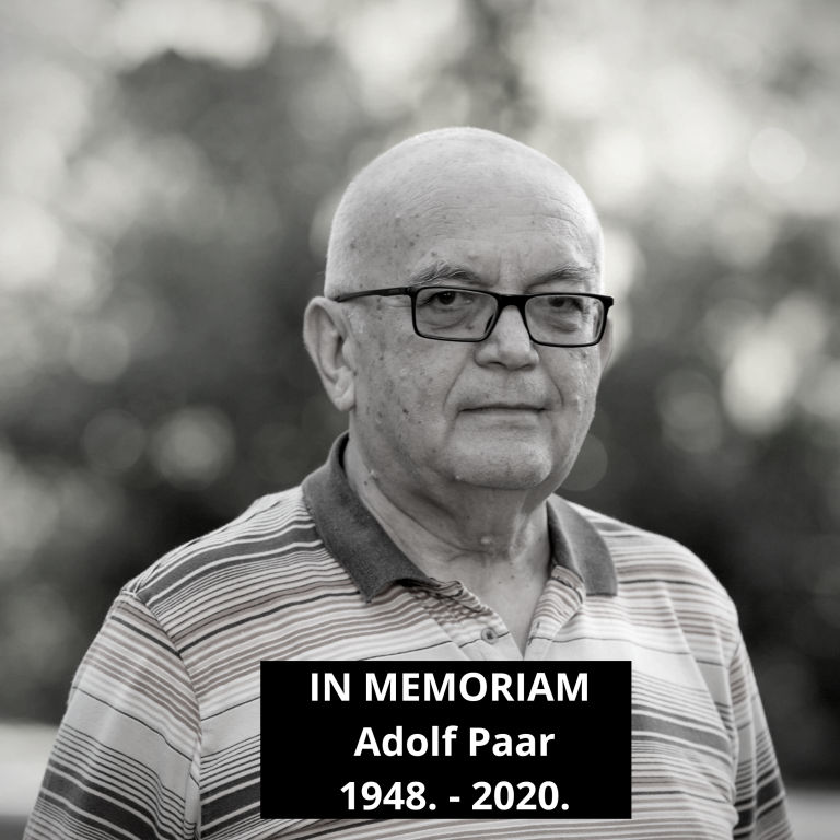 PREMINUO JE ADOLF PAAR